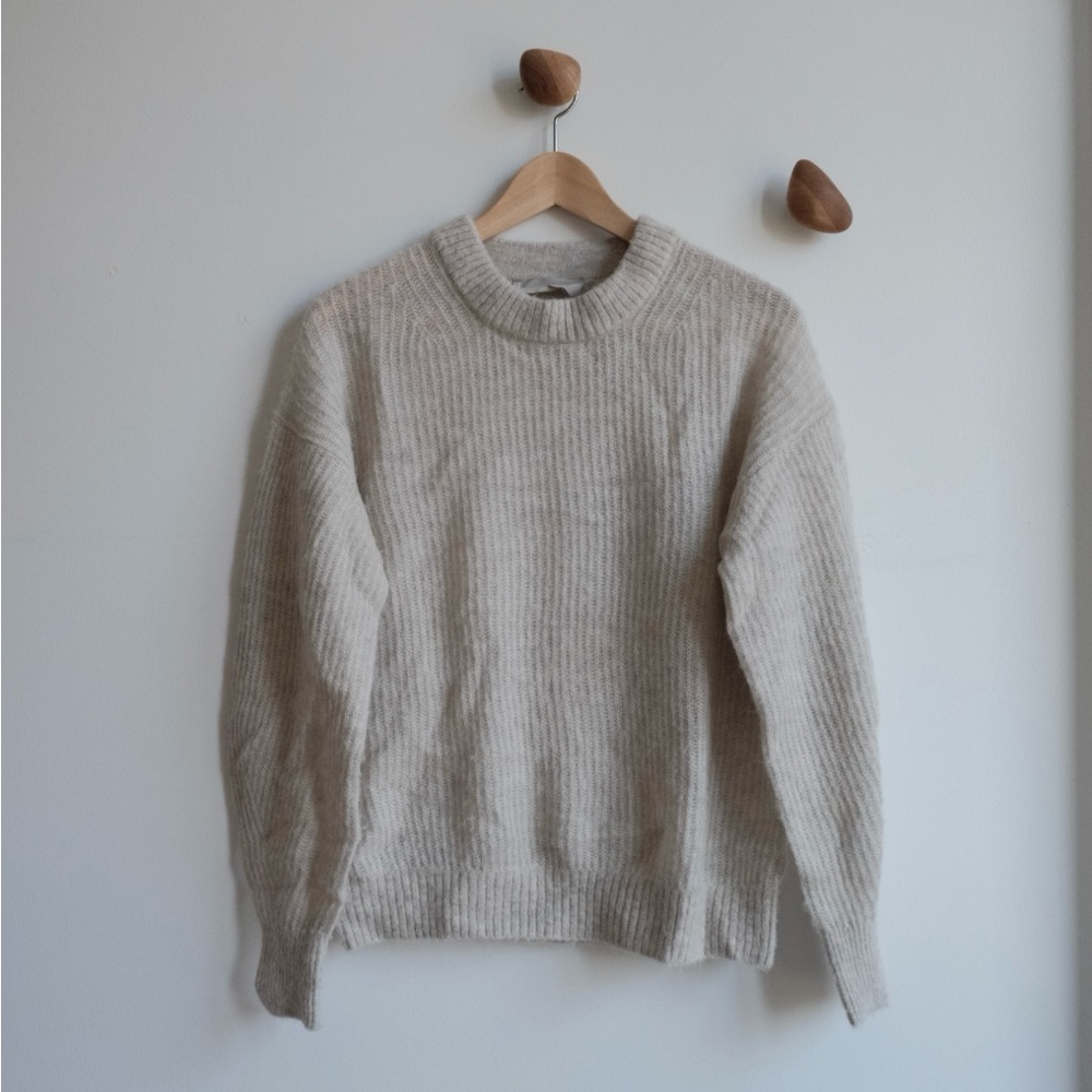 Everlane Cocoon Crew in Alpaca